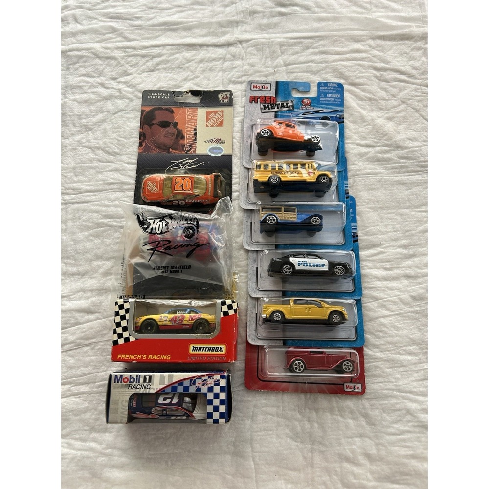 Lot Of 6 NIP Maisto Mobil 1 Matchbox Hot Wheels Home Depot
